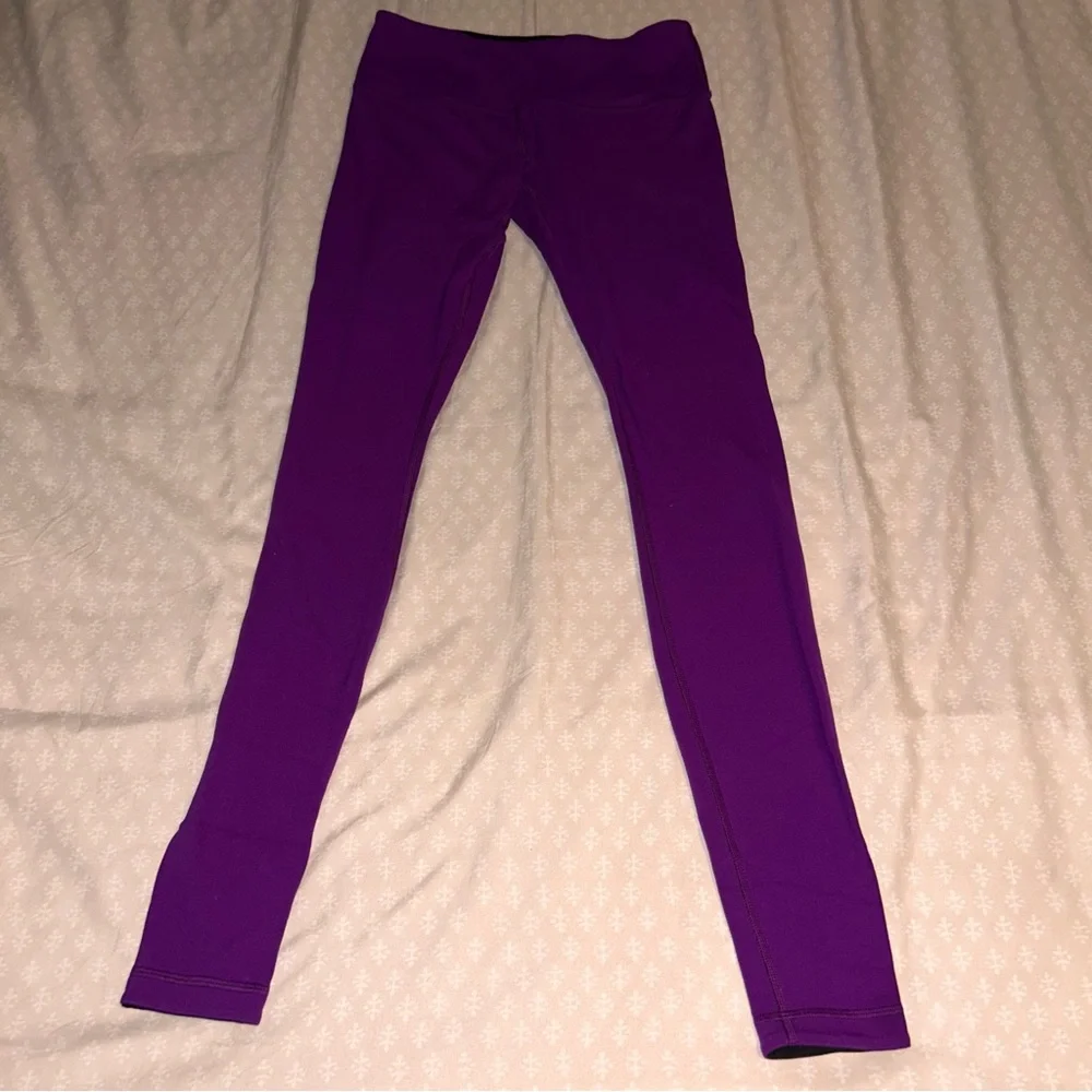Lululemon Wunder Under Reversible Leggings